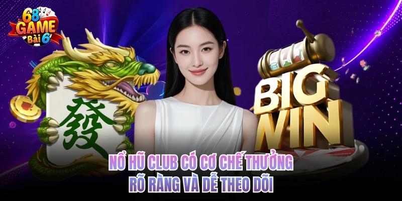 Nổ Hũ Club Với Nhịp Quay Cuốn Giữ Chân Người Chơi no hu club co co che thuong ro rang va de theo doi